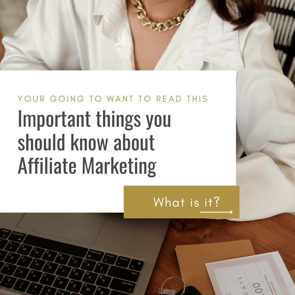 Important Things You Should Know About Affiliate Marketing