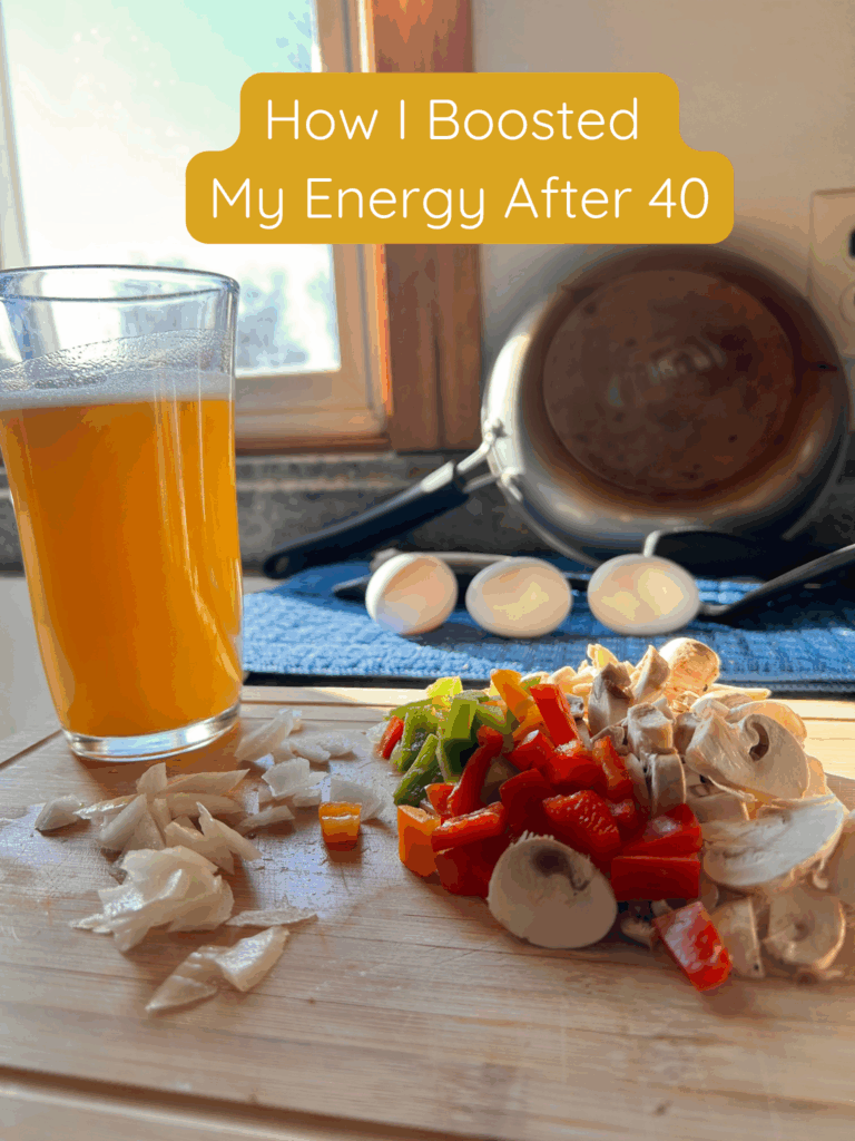 How I Boosted My Energy After 40