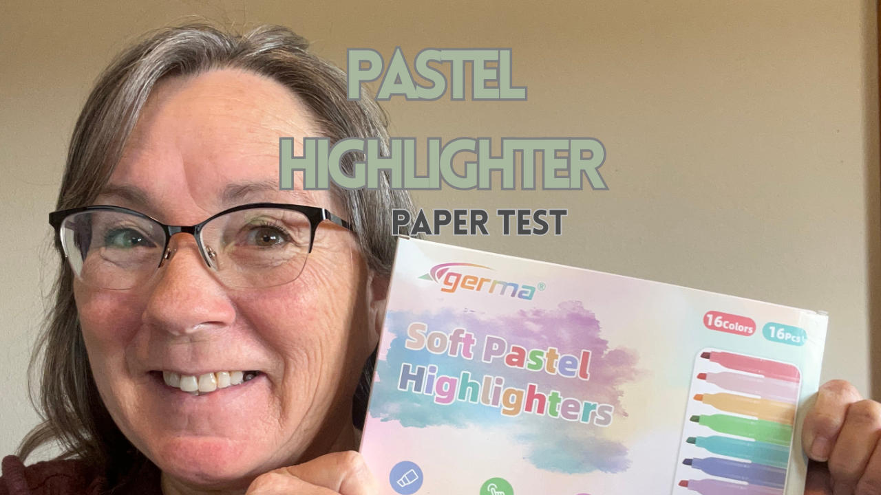 pastel highlighters review soft colors for writing planner and journaling
